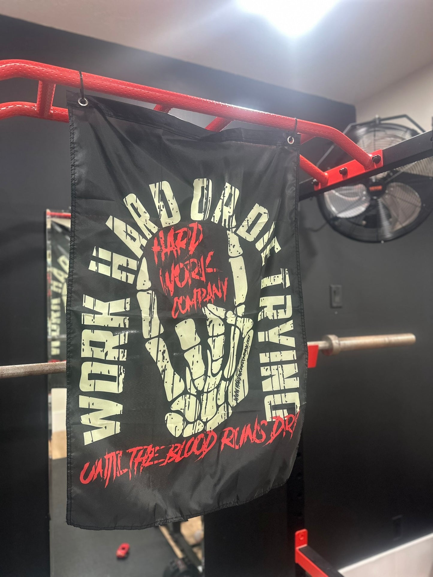 TIL THE BLOOD RUNS DRY FLAG