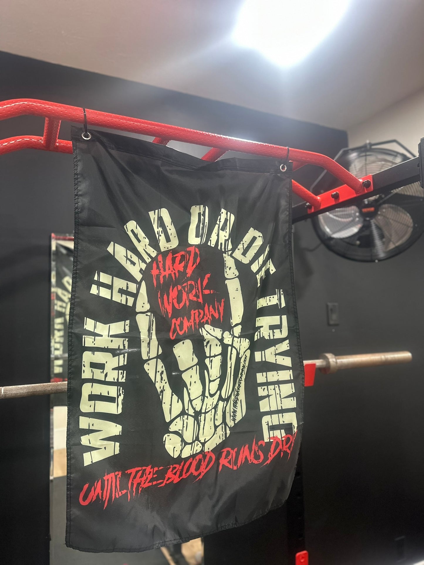 TIL THE BLOOD RUNS DRY FLAG