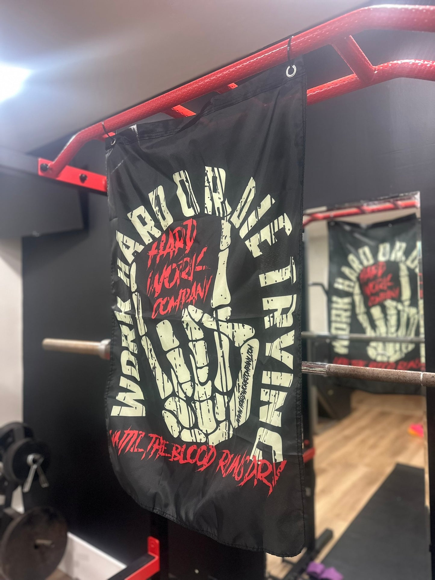 TIL THE BLOOD RUNS DRY FLAG