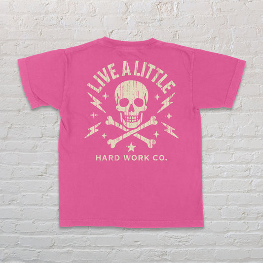 LIVE A LITTLE YOUTH TEE