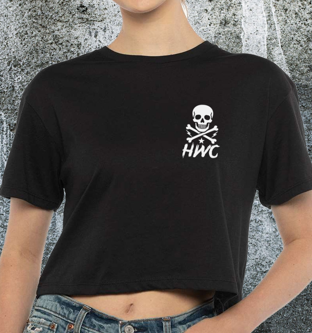 THE RAW POWER LADIES' CROP TOP