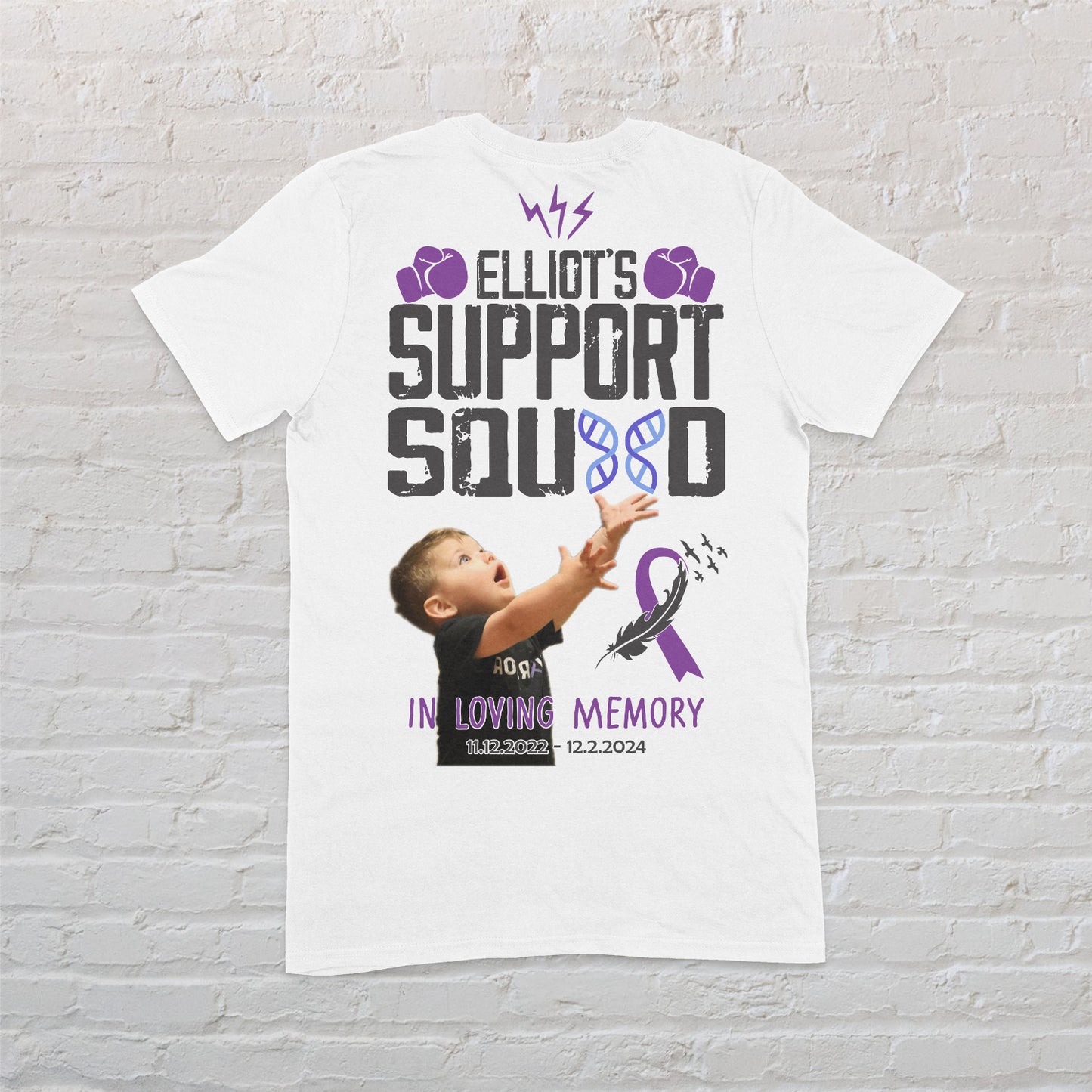 ELLIOT'S SUPPORT SQUAD TEE