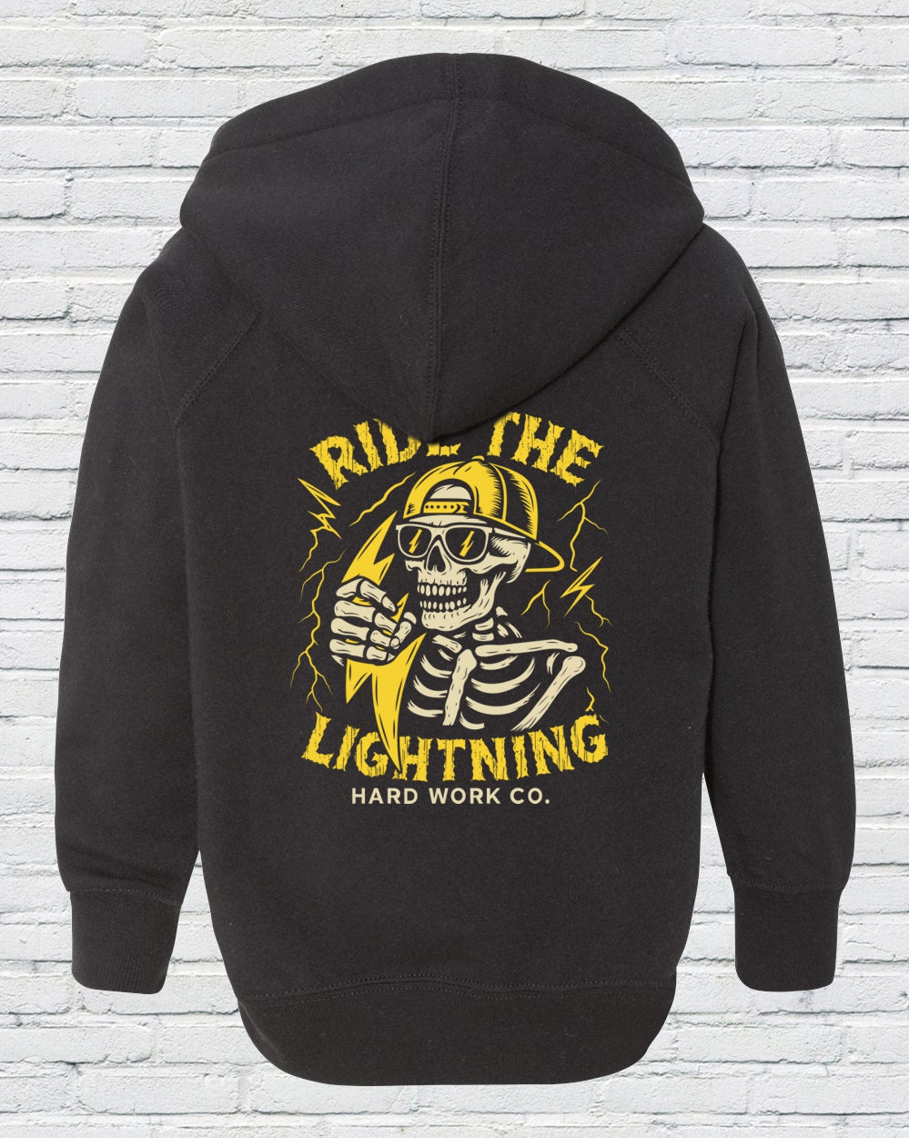 THE RIDE THE LIGHTNING YOUTH HOODIE